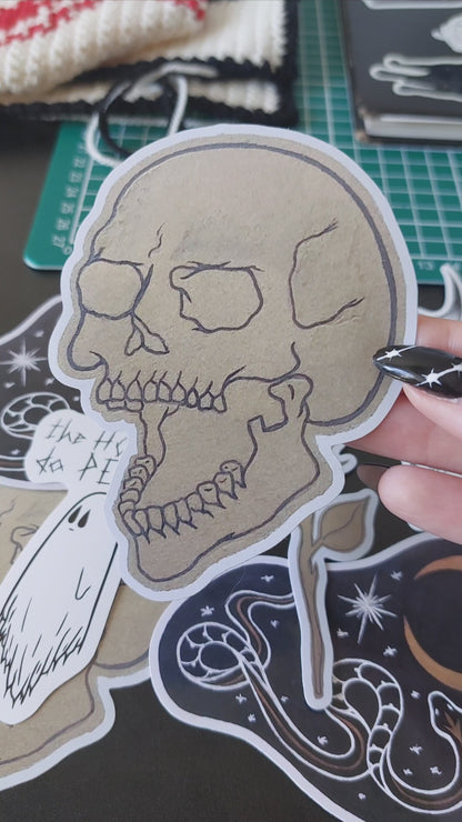 Original Skull Sticker